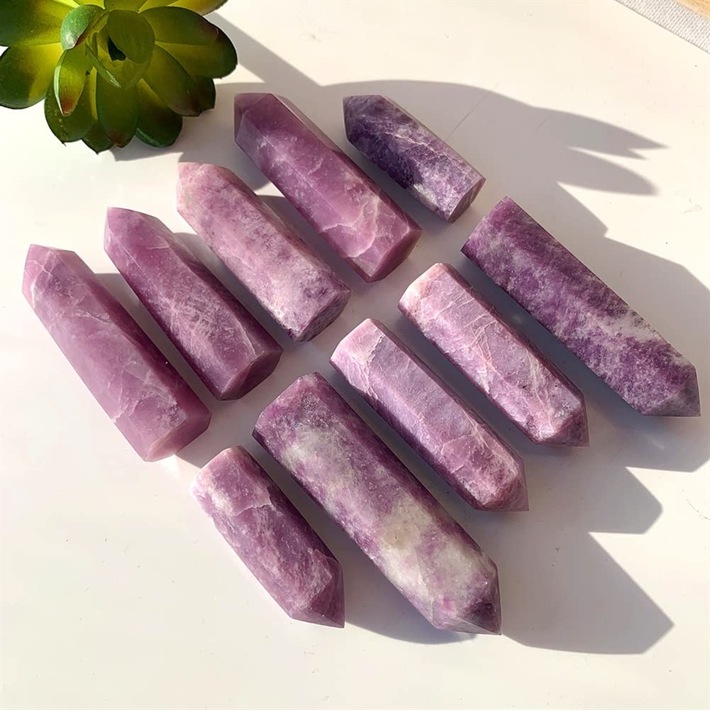 天然石 水石 紫色と茶色の岩 Amazon.co.jp: 装飾用の宝石 天然癒し紫色宝石岩パープルマイカ