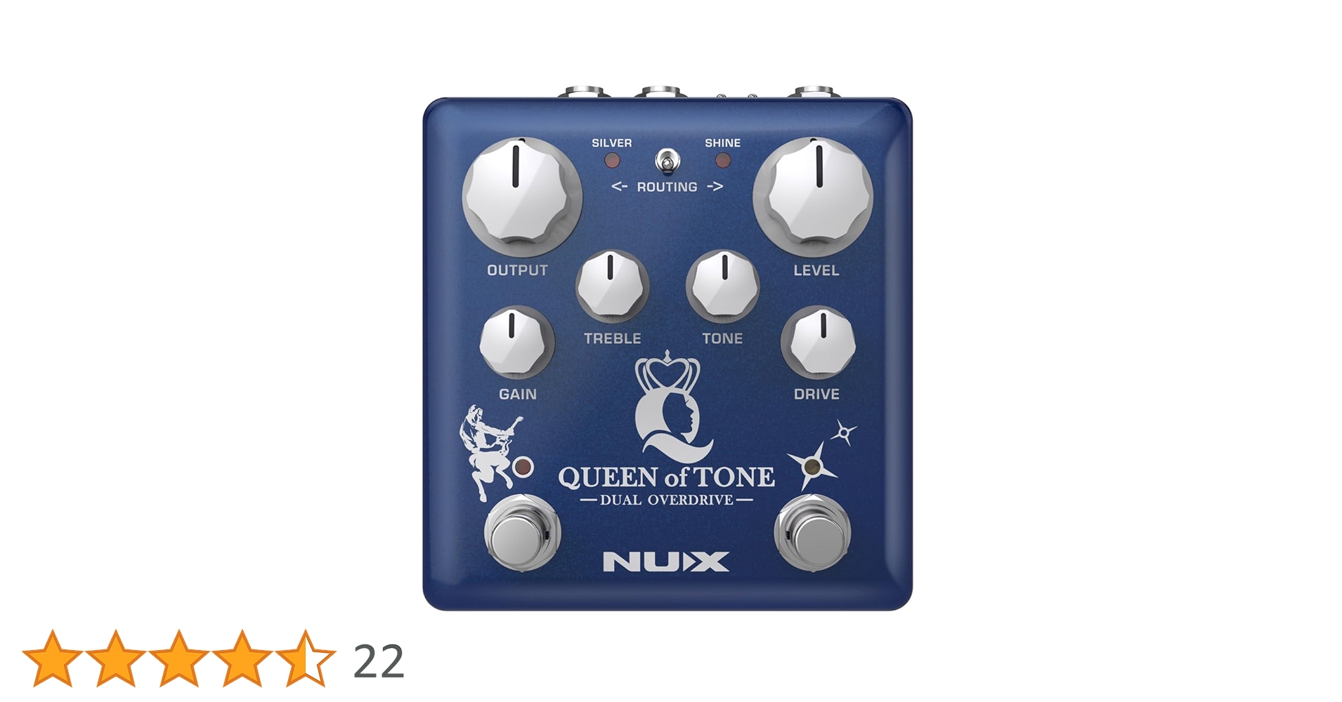 Amazon | NUX NDO-6 クイーン オブ トーン デュアル オーバー