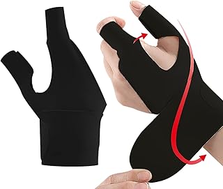 Cinta de pulso e dedo,Manga de compressão de pulso de 2 dedos com suporte para os dedos | Cinta de suporte respirável confortável e ajustável, cinta de pulso fina para homens Thaely