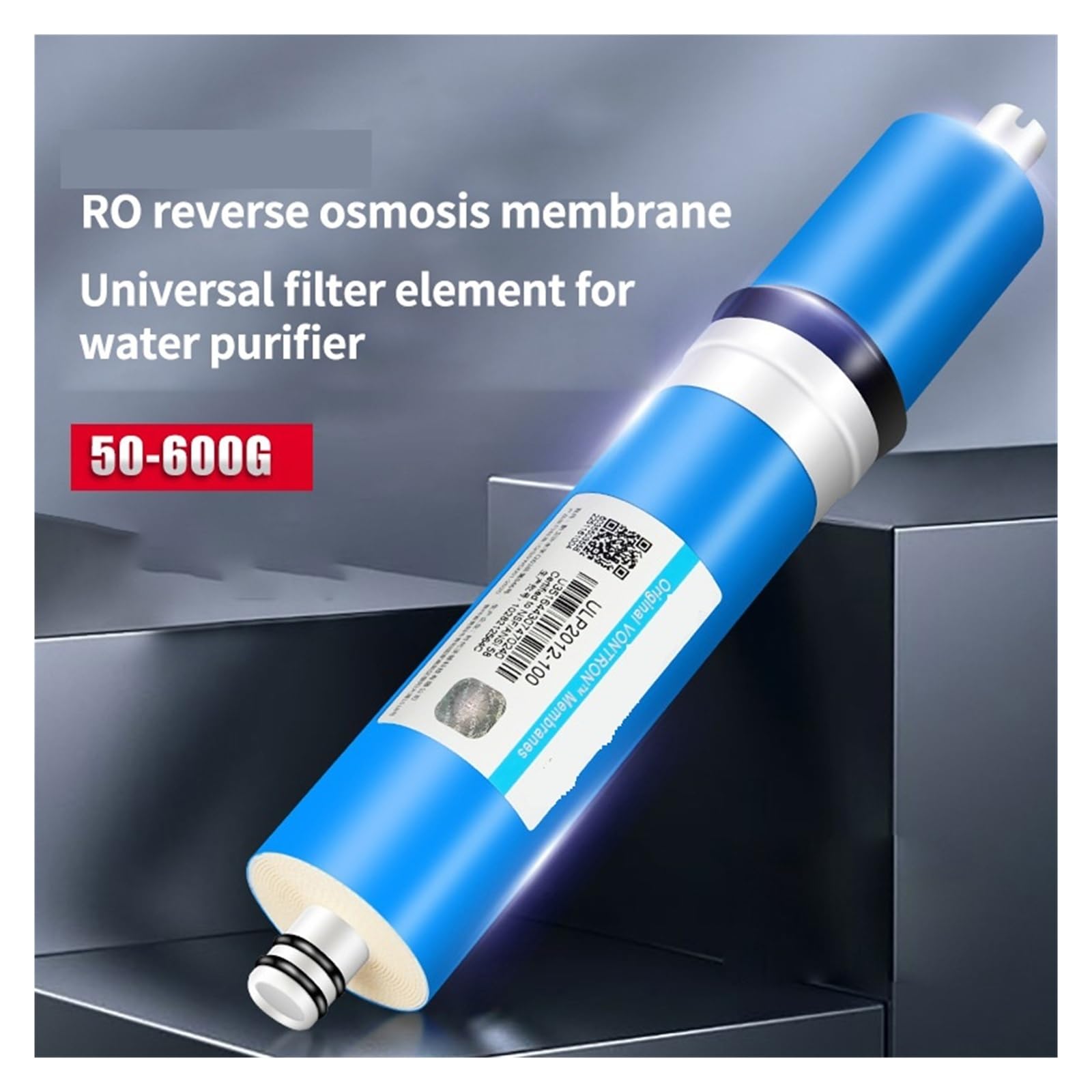 Membrana RO universale da 400 GPD 3013-400 for purificatore d'acqua for uso domestico, elemento filtrante di ricambio