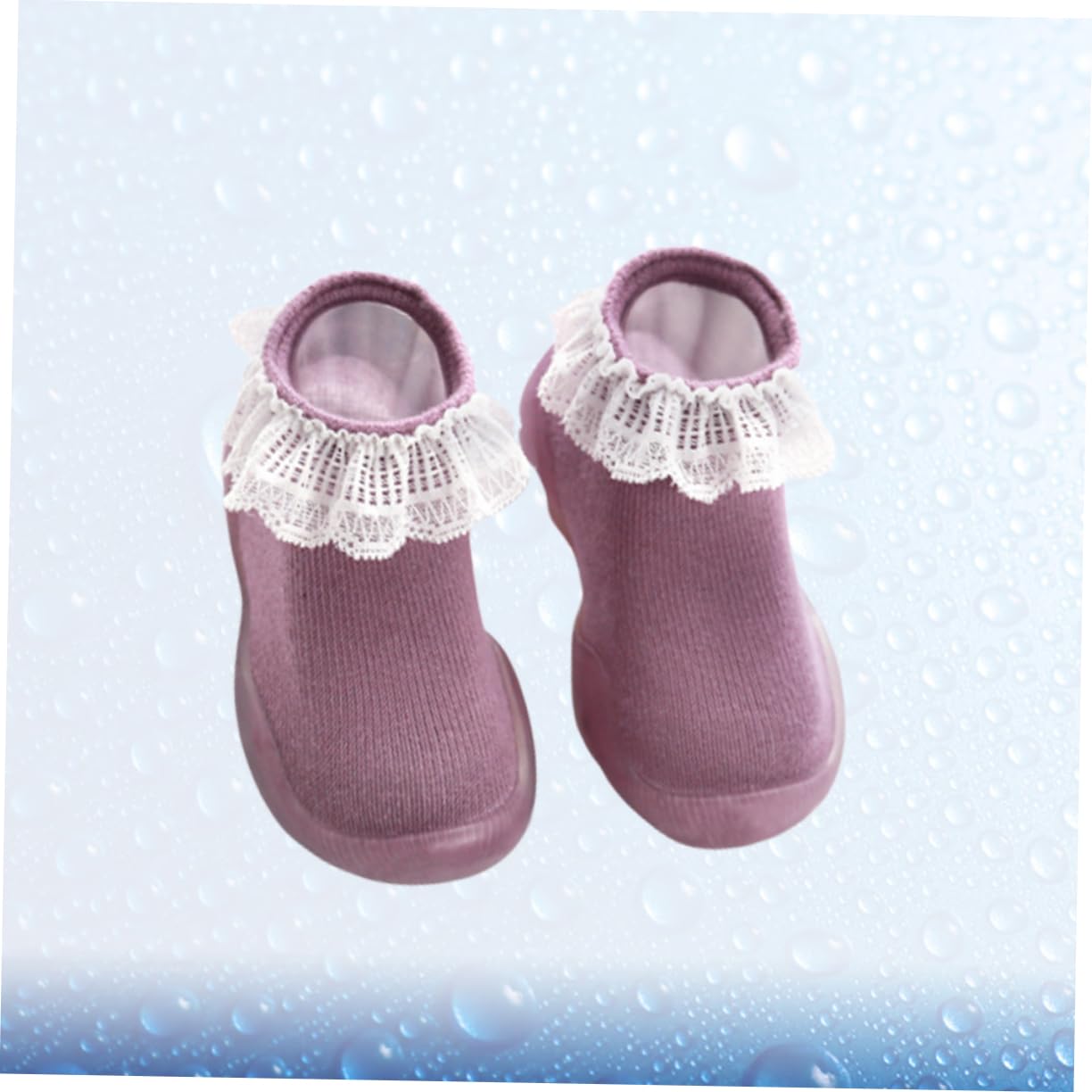 WRITWAA Cotton Baby Floor Socks 0-3 Year Olds Non-slip Ankle Socks Soft Comfortable Warm for Toddlers Skid-proof to Prevent Falls