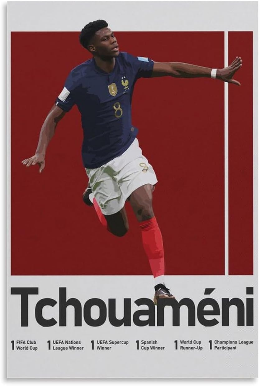 Poster sur toile Aurélien Tchouaméni