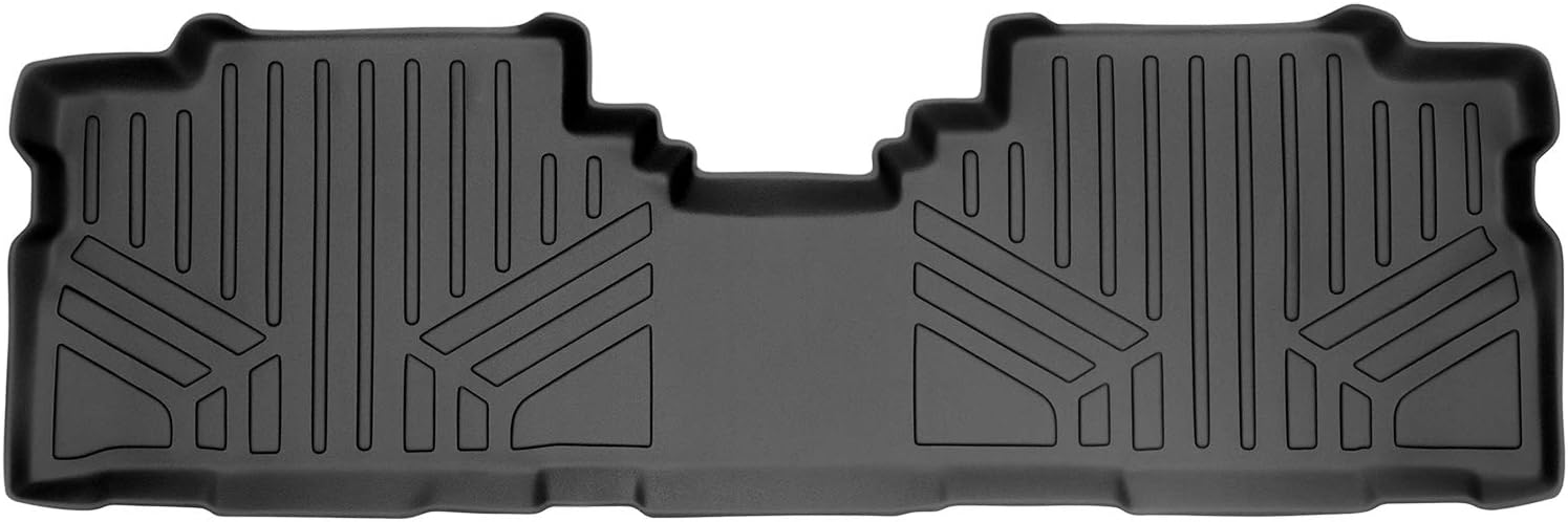 MAXLINER Floor Mats 2nd Row Liner Black for 2012-2017 Toyota Prius V