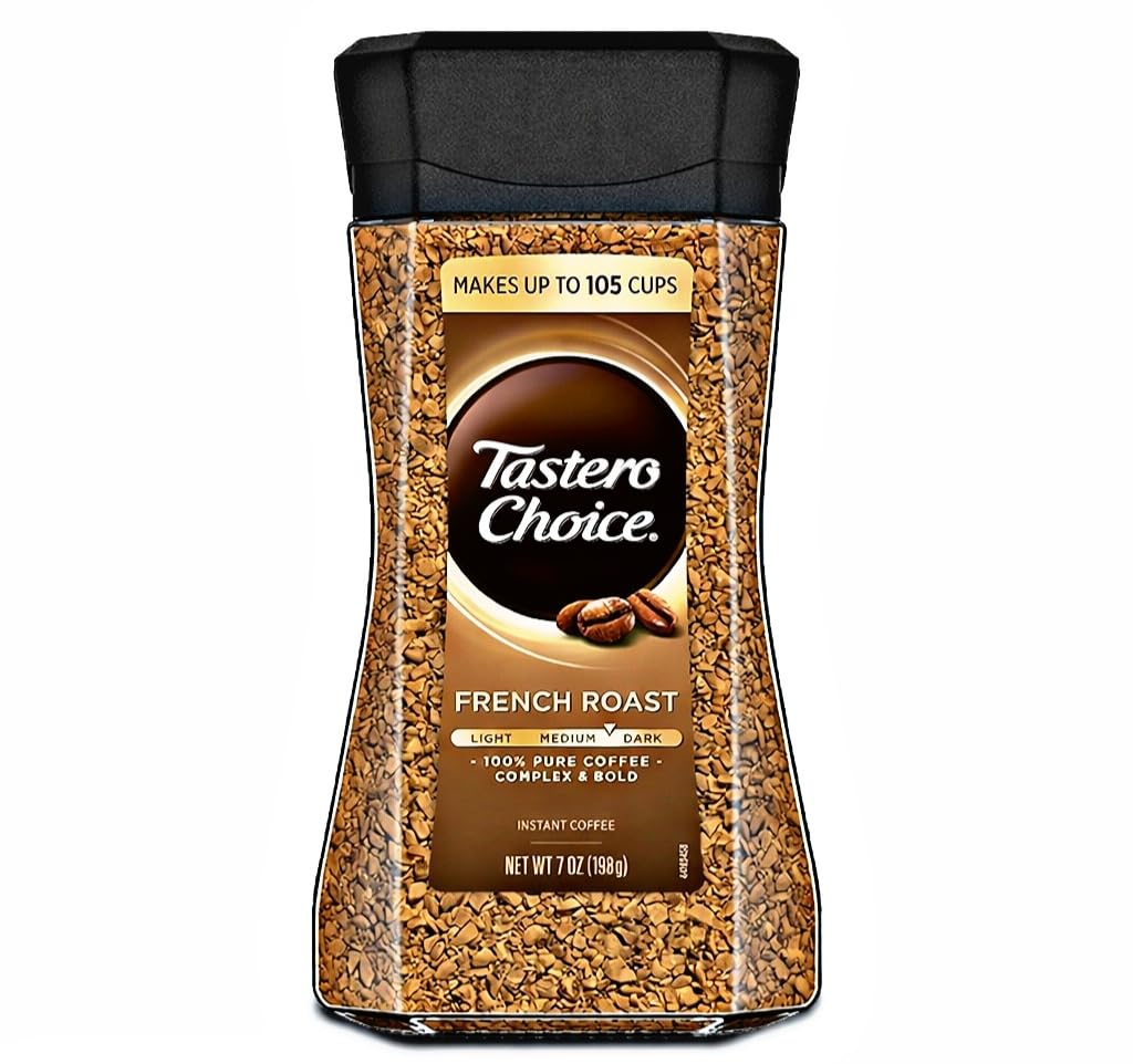 NES CAFES Taster Choice Premium Instant Coffee French Roast Strong Bold Flavor Rich Aroma Granules 198g (Imported) From Biteza-image-23