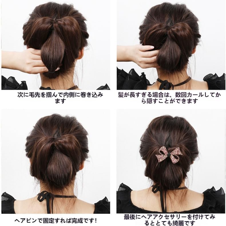 Amazon | くるりんぱ スティック アレンジスティック 大・小 各1点入り