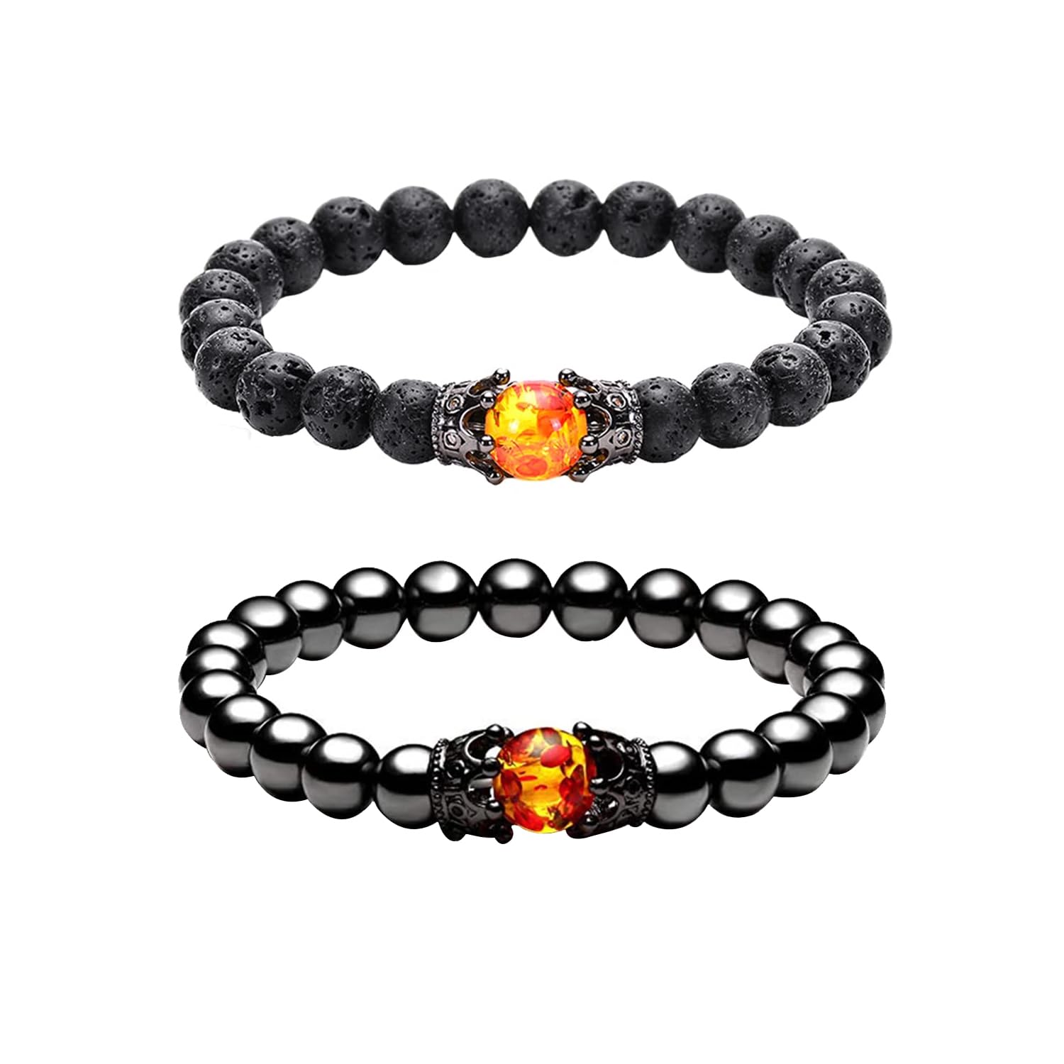 Yellow Chimes Bracelets for Men and Boys Black Beads Bracelet for Men | 2 Pcs Combo of Anti-Swelling Black Obsidian Bracelets | Birthday Gift for Men and Boys Anniversary Gift for Husband (B0CBRXCYG8) Amazon Price History, Amazon Price Tracker