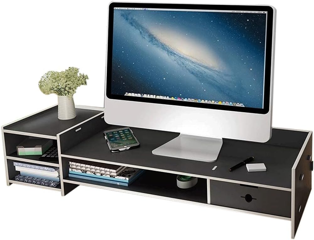 Computer Stand Display Heightening baseComputer Stand Table Keyboard Base Desktop Storage Display Heightening