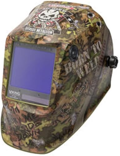 Lincoln Electric K3616-4 Viking 3350 Casco de soldadura de oscurecimiento automático, nacido para soldar