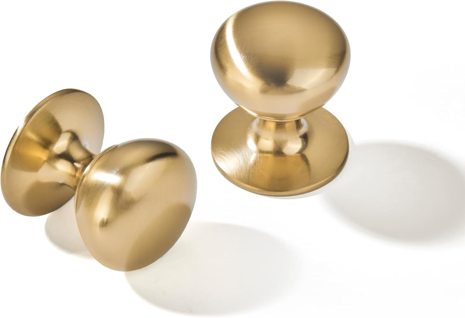 TUNNY 10 Pack Cabinet Knobs-Champagne Bronze Cabinet Pulls for Dresser Knobs Drawer Knobs and Pulls for Kitchen Bathroom Cupboard Drawer Pulls