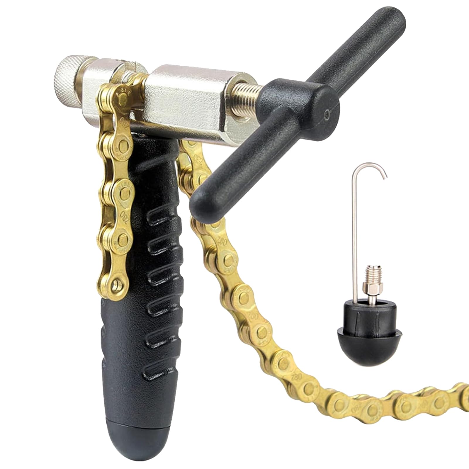 GmwyCzV Kettennieter Fahrrad, Profi Fahrradkette Werkzeug, Bike Chain Tool, Fahrradkette Werkzeug zum Entfernen & Anbringen, für Mountainbike Citybike für 6 bis 12-Fach und Singlespeed Ketten usw Sport & Freizeit