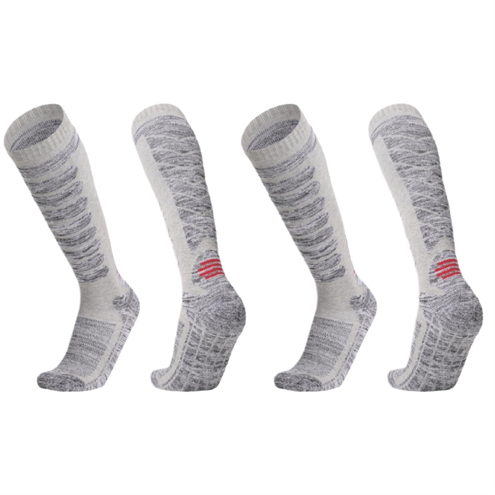 Calcetines Largos de esquí for Deportes de Invierno, esquí y Snowboard, Calcetines de Senderismo, Calcetines térmicos de Invierno, Calcetines Gruesos para Esquiar