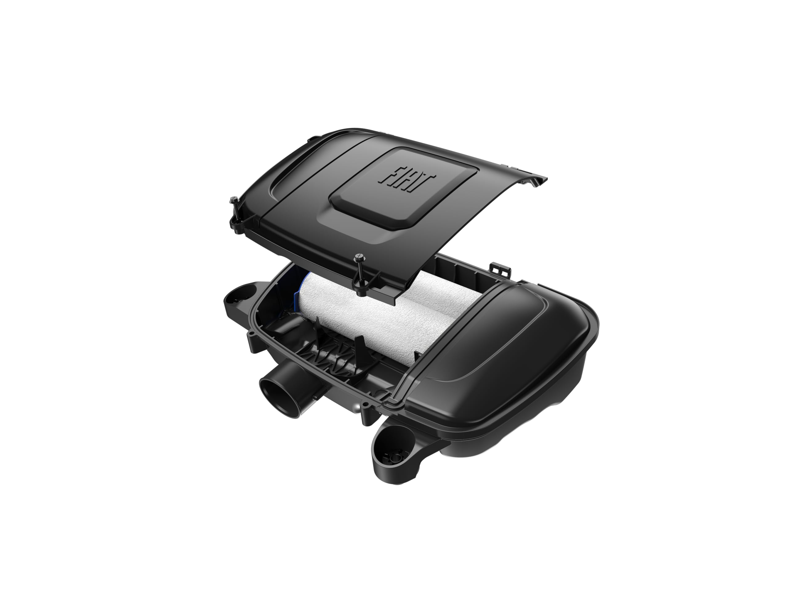 UFI Filters, Filtro de Aire Multitube 27.TUB.01 | Estructura de Doble Tubo para Mayor Eficiencia y Rendimiento, Apto para Coches, Adecuado para Modelos Fiat 500 y Fiat 500C