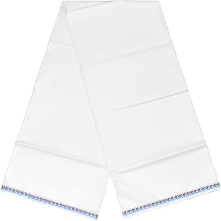 TUNI MANI Men's Pure Cotton Casual Style Pettu Lungi / (Legnth 2.10Meter; Height :1.25Meter) Free Size (Milk White) Price In India