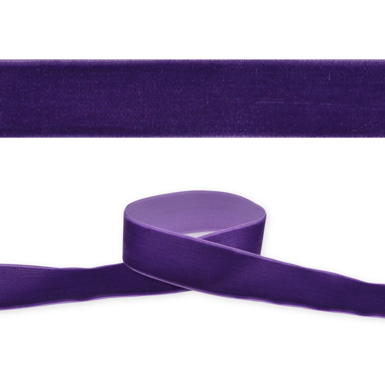 celloexpress 16mm Purple 089 Velvet Ribbon - High Density Single Faced Gift Wrap Bow Making (10m) โ image 1