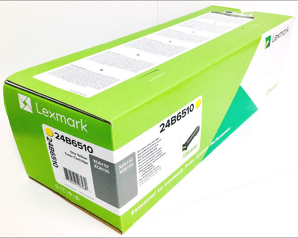 Lexmark Original Standard Yield Laser Toner Cartridge Yellow 1 Pack
