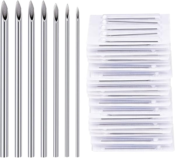 BEZANU 28 PCS Professional Body Piercing Needles