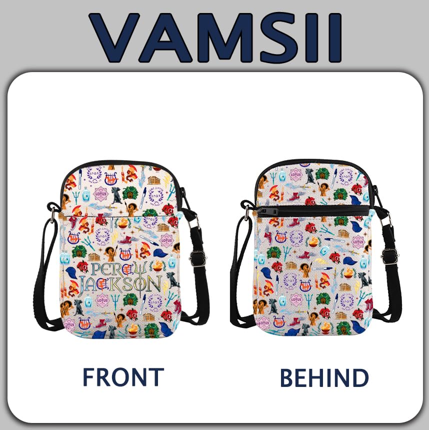 Percy Inspired Canvas Crossbody Bag Percy Gift Bookish Gift3