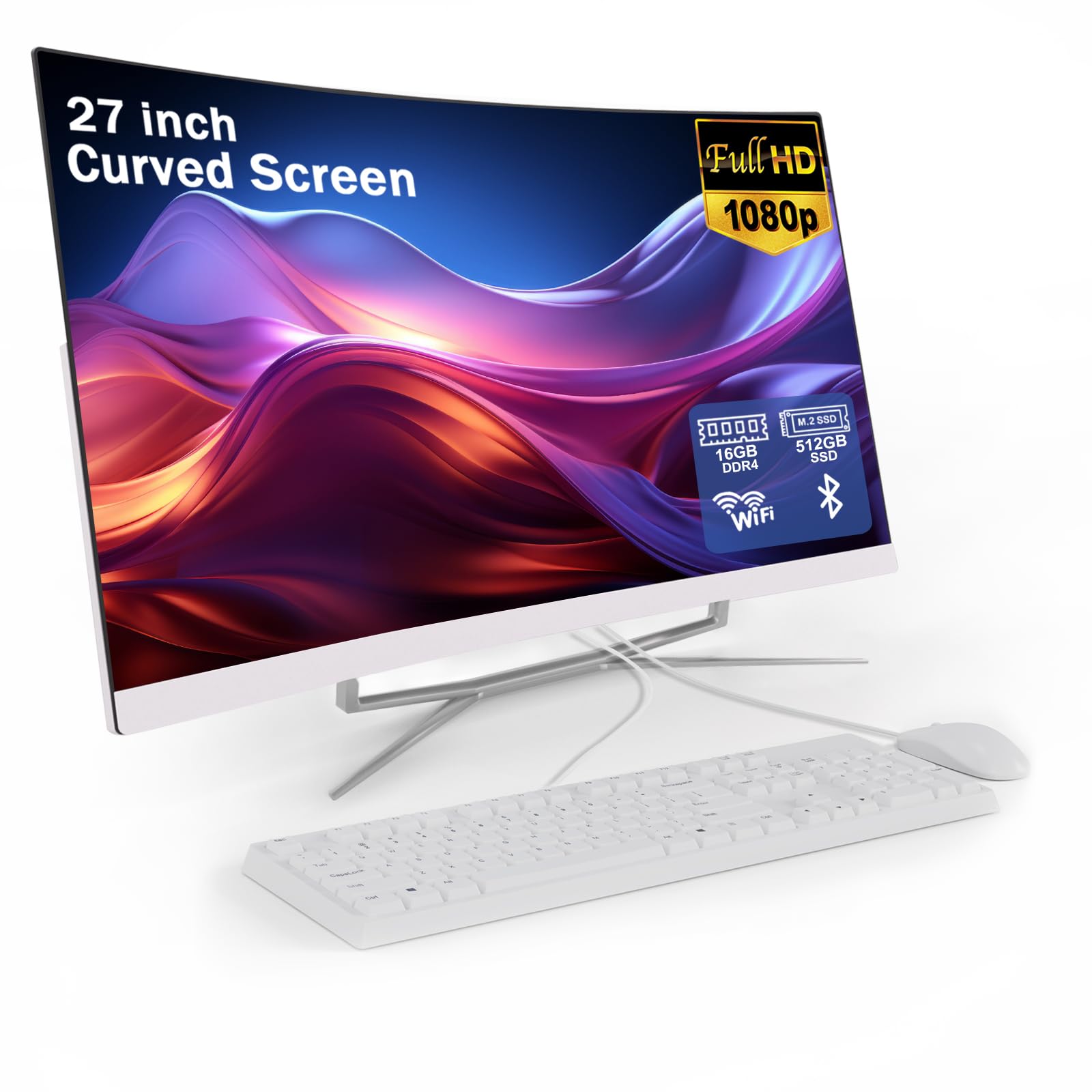 Amazon.com: MECHAZER 27 inch All-in-One Desktop Computer