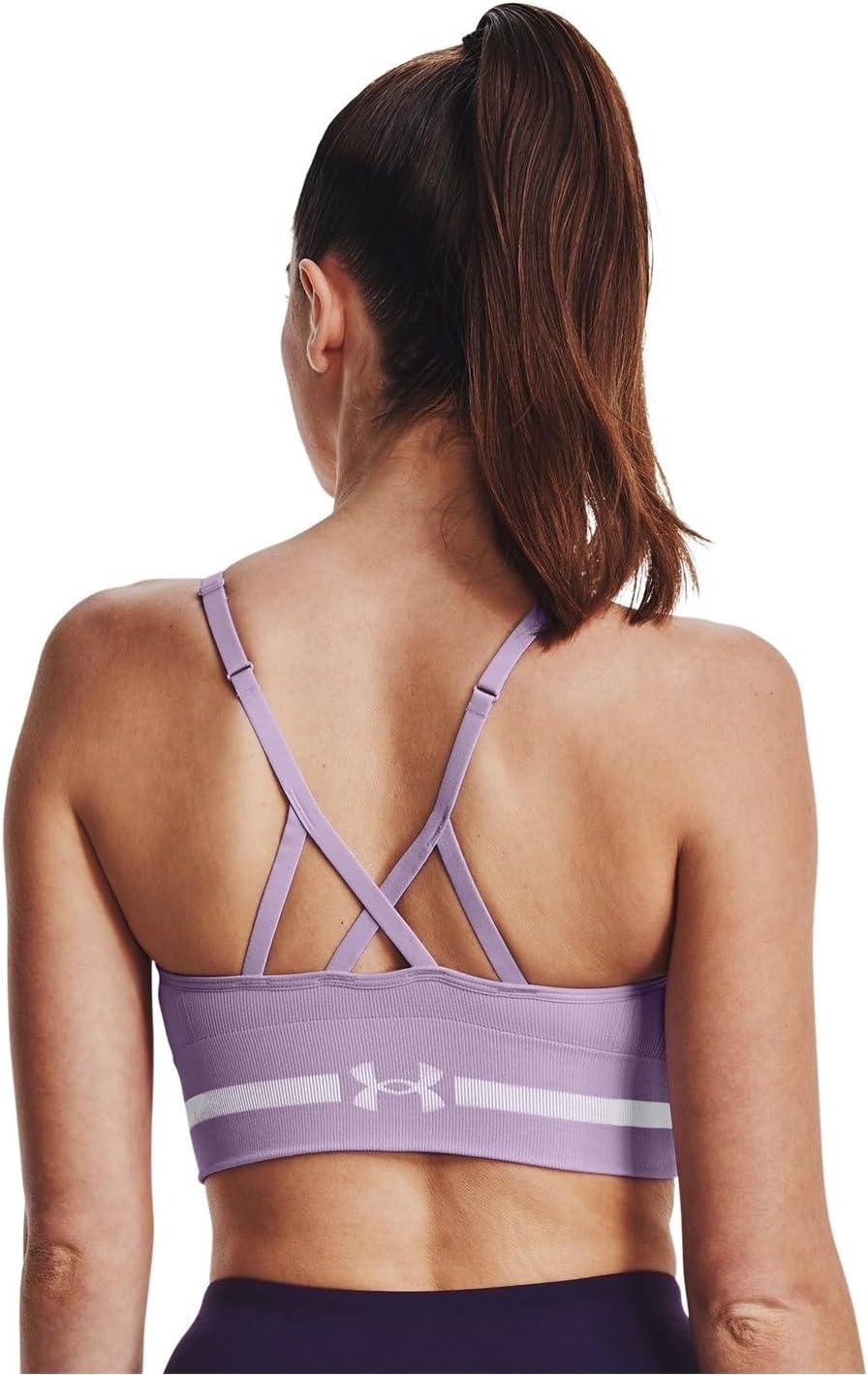 Under Armour womens Seamless Low Long Bra