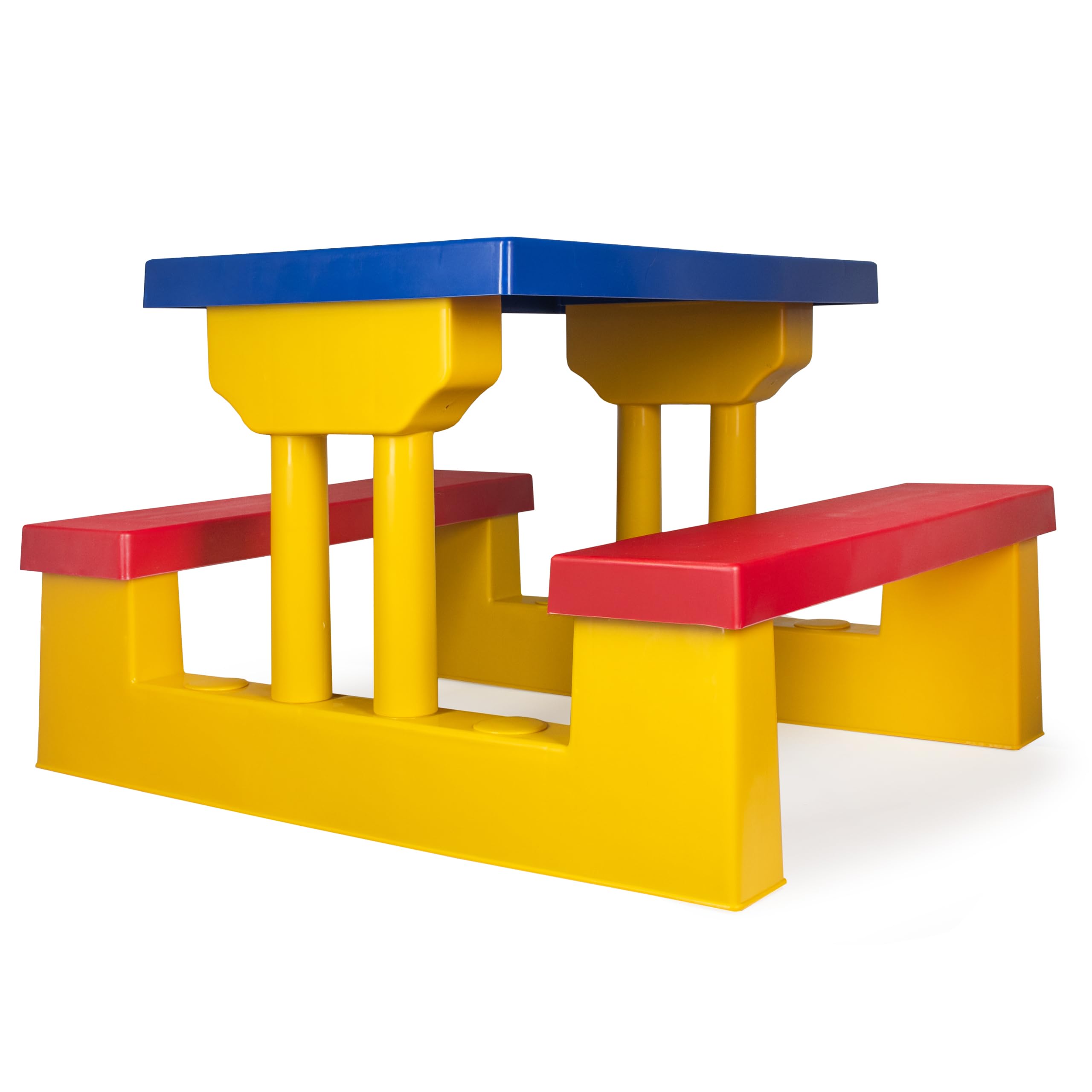 COIL Tavolo da Giardino per Bambini con Panche e Ombrellone Rimovibile