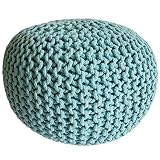 puff cilindricos de colores Fantásticos pufs con aspecto de punto grueso con las siguientes medidas: 45 cm de diámetro x 30 cm de alto, en muchos colores encontrará en Casamia. Compra ahora en Casamia Sitzpouf.