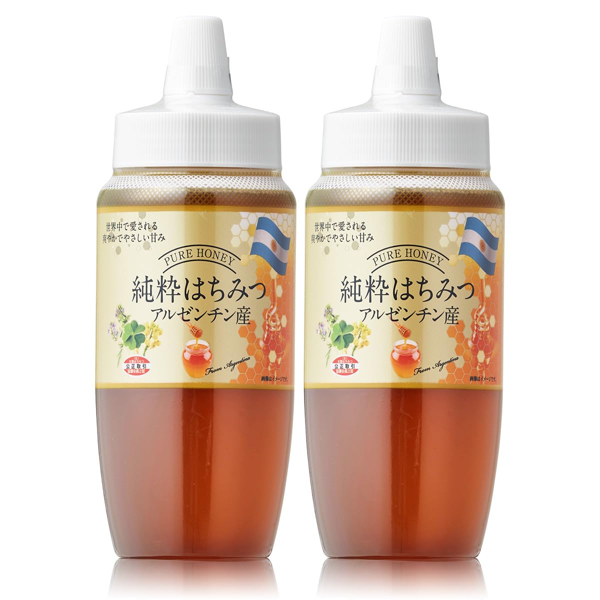 Amazon | BeeWorks アルゼンチン産 純粋はちみつ 蜂蜜 1000g (500gx2