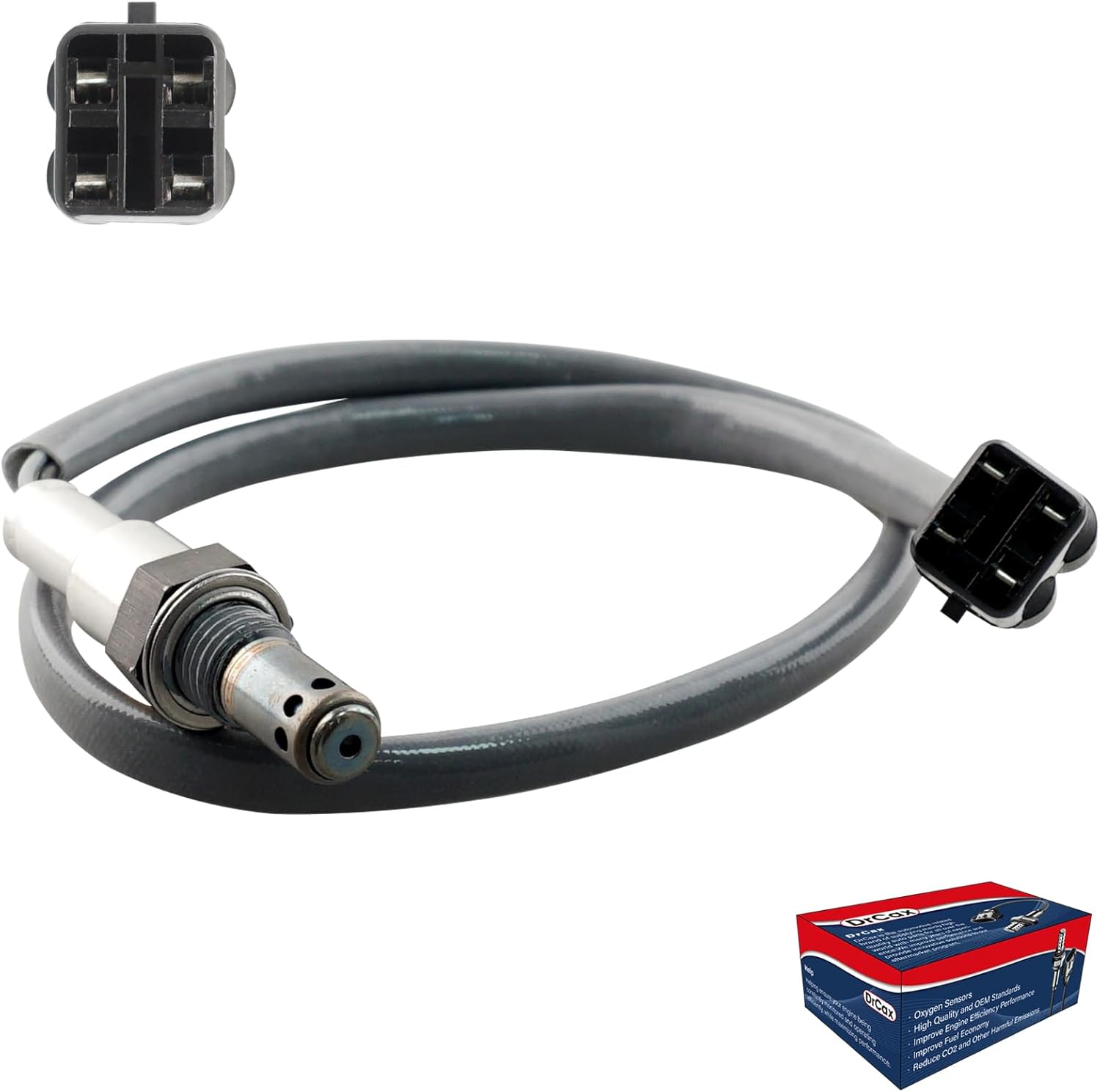 18213-98J30 Oxygen O2 Sensor Air Fuel Ratio Compatible with Suzuki Outboard DF100A DF115A DF140A DF250A DF300A DF150A DF175A DF200A Replace 1821398J30000