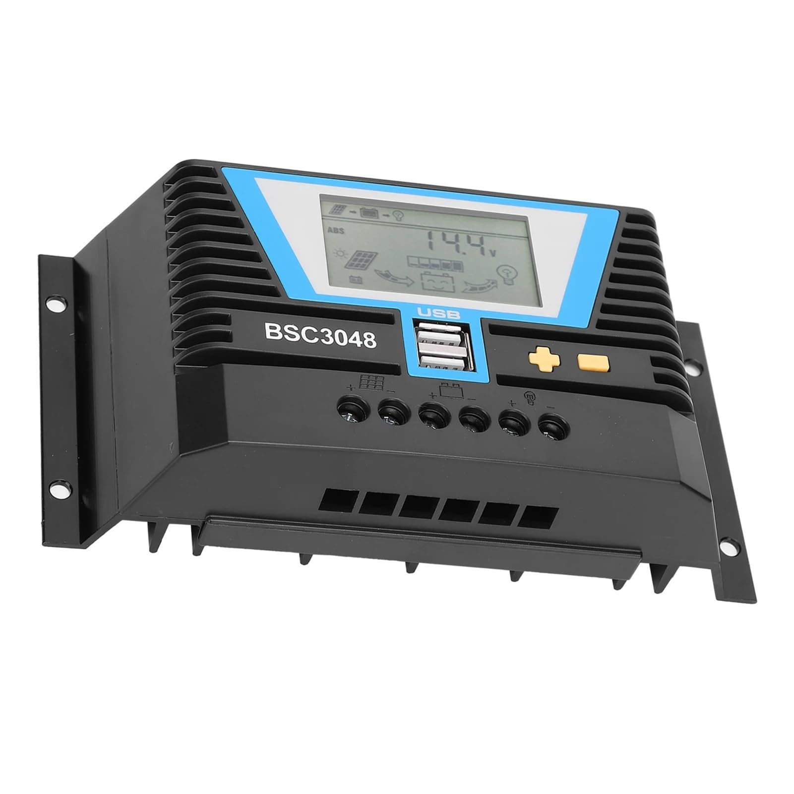 Controlador Solar for baterías variadas 30A 12V/24V/36V/48V Control de Carga