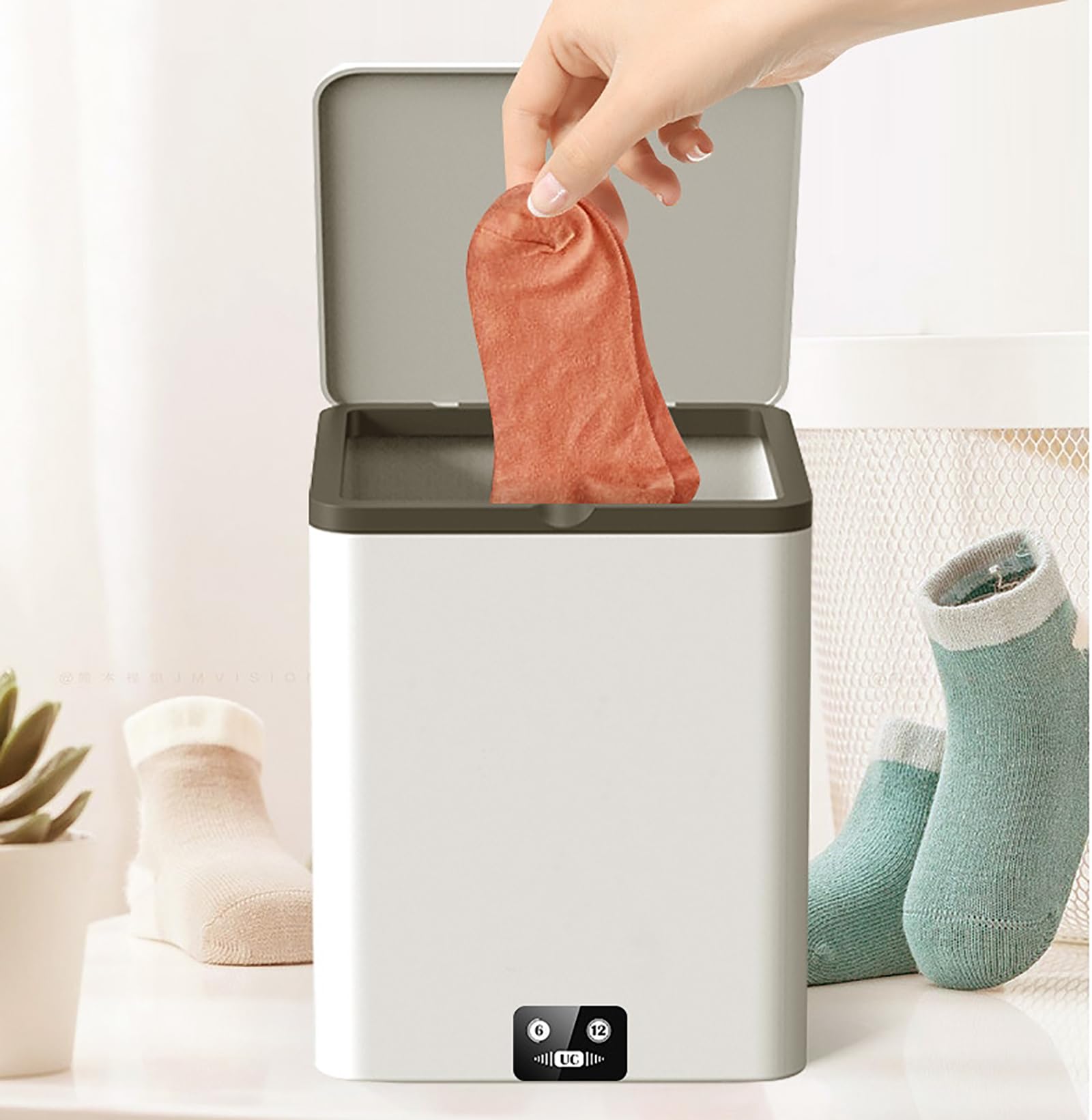 Kompaktowa suszarka bębnowa 4,5 l, mini pralka i suszarka bębnowa, z panelem dotykowym, do przodu i do tyłu, czysta, inteligentny czas, do podróży, mieszkania, akademika, hotelu, domu