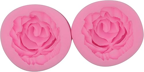 Miniatura 2 de 2 moldes de silicona en forma de rosa con flores 3D para cupcakes, postres, chocolate, gelatina, decoración de galletas, joyas, pasteles, chocolate,