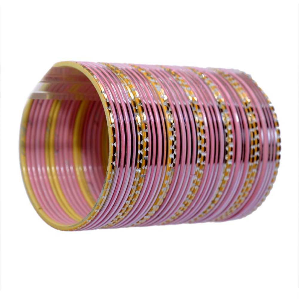 Base Metal Cutting Plane Bangles Set Pack Of 36 Bangles Set