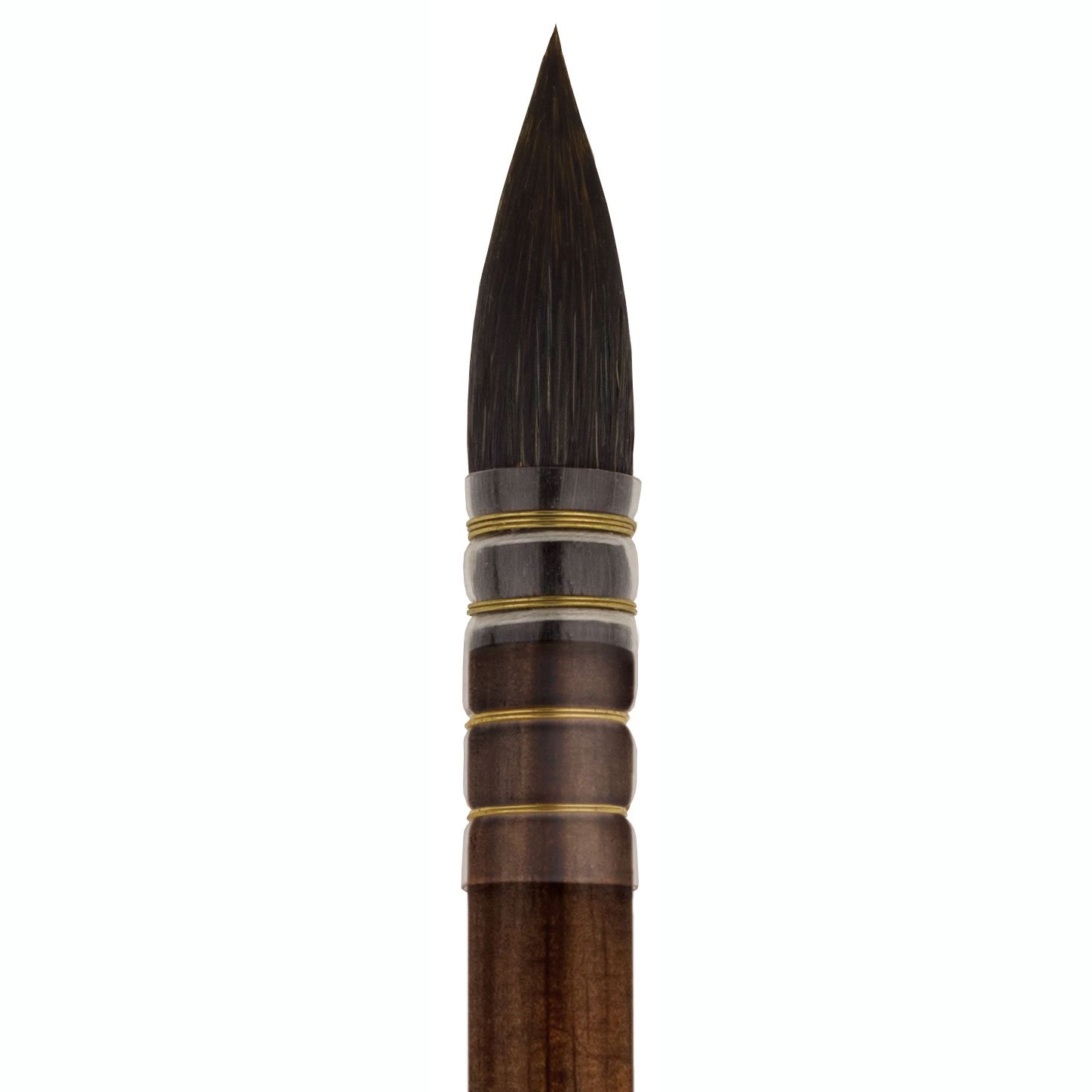 Princeton Pinceau d'artiste Neptune, pinceaux pour aquarelle série 4750, plume écureuil synthétique, taille 8