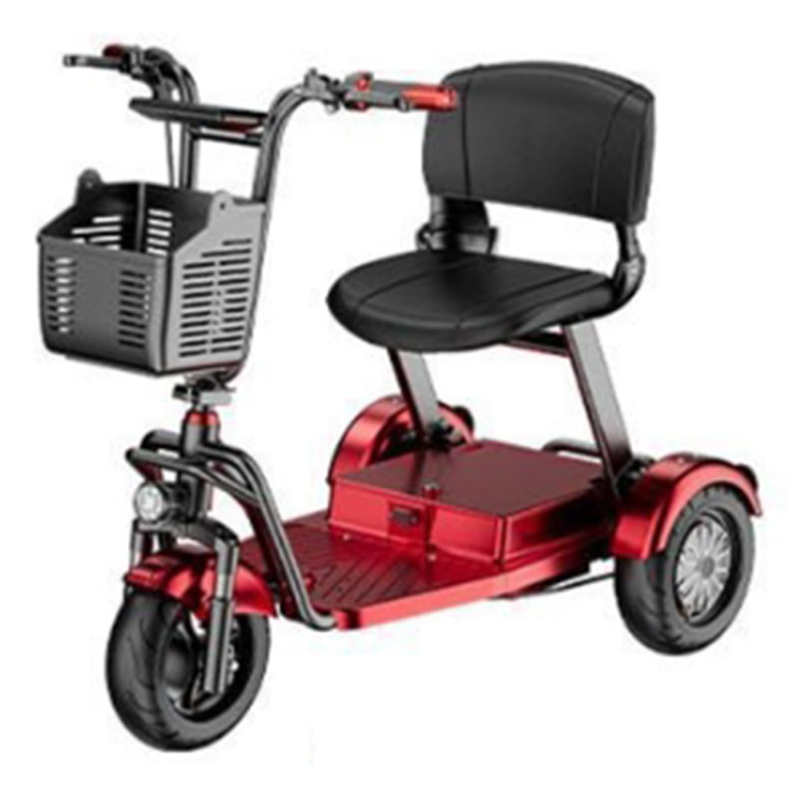 Scooter de Movilidad de 3 Ruedas Ultraligero,Movilidad Scooter Plegable para Personas Mayores de Alcance, Vehículo para Personas con Movilidad Reducida, Adultos, minusválidos C,36V20A70KM