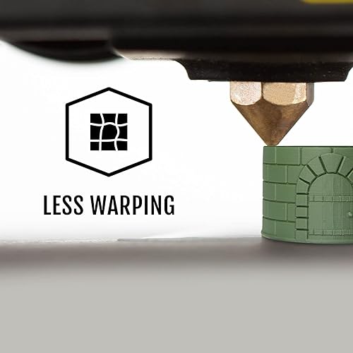 Miniatura 10 de HATCHBOX Filamento de impresora 3D PLA mate, precisión dimensional +- 0.001 pulgadas, carrete de 2.2 libras, 0.069 pulgadas, amarillo limón