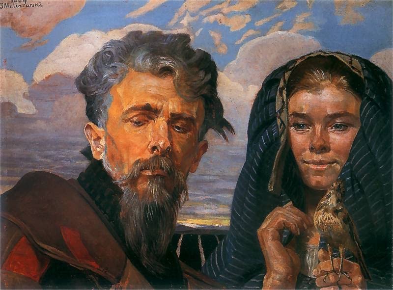 Affiche Ma chanson de Jacek Malczewski 60x90cm poster décorative pour salon