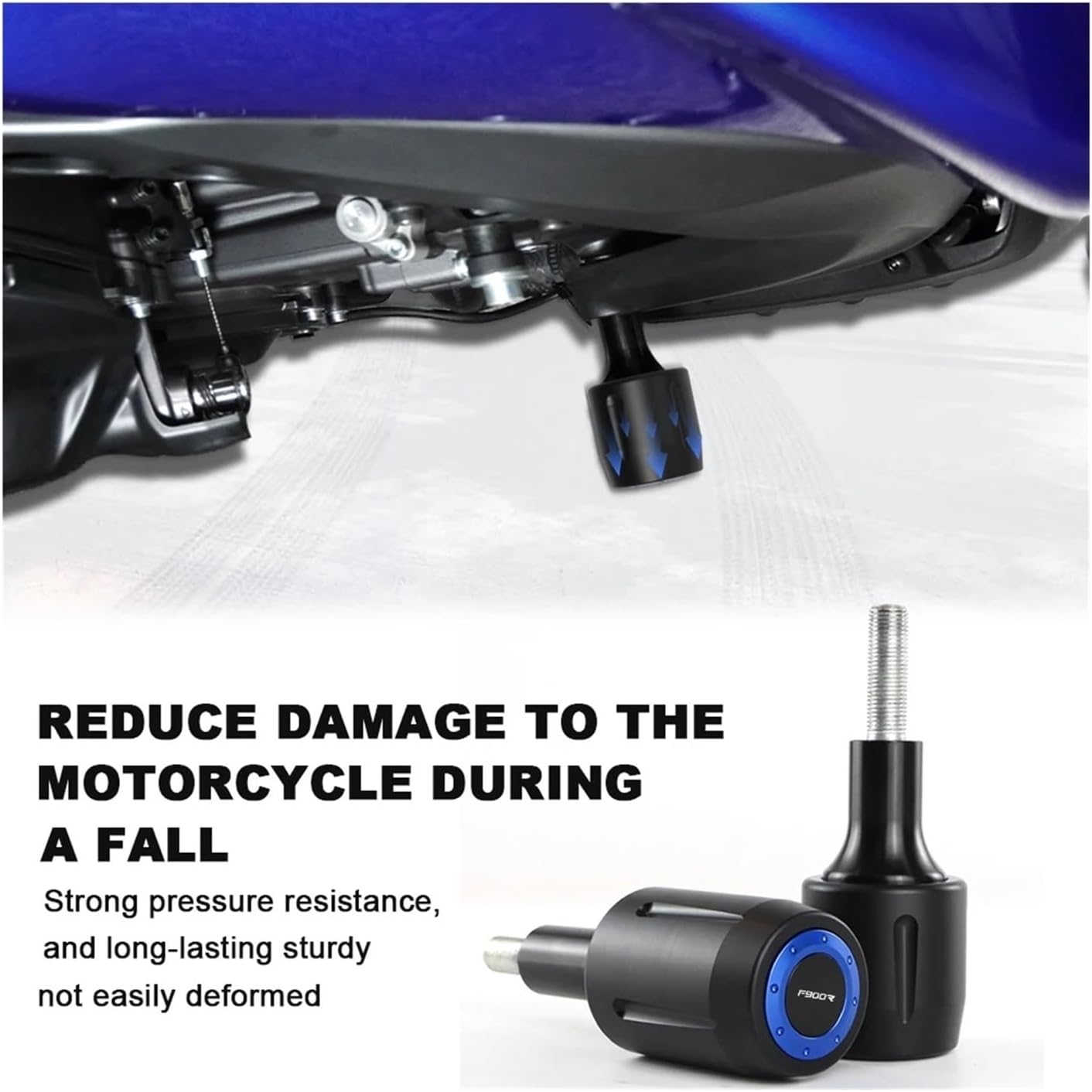 Motorcycle Frame Sliders Guard Crash Protector Falling Protection Pad Fit for BMW for F900R for F900 GS 2020 2021 2022 2023 2024,Framework Protection