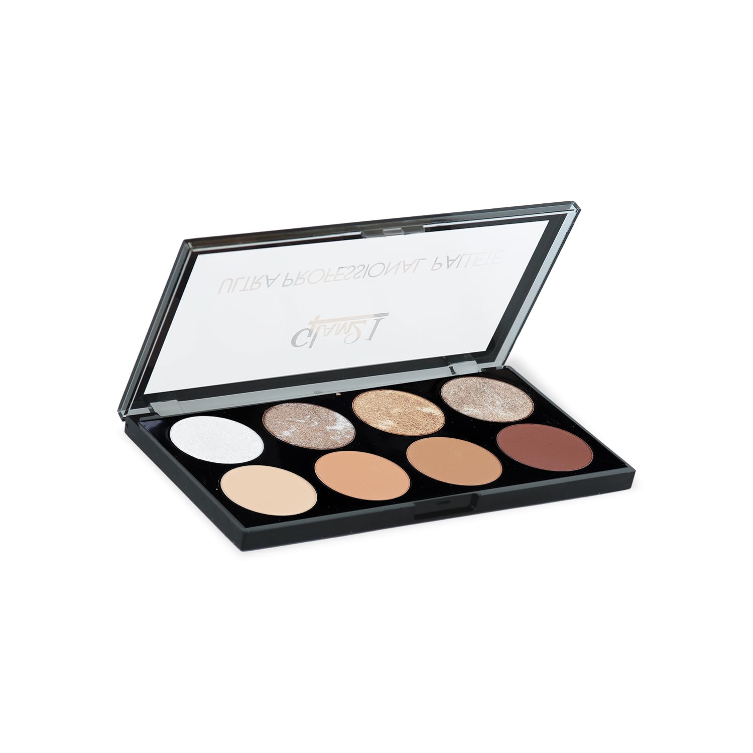 Glam21 Ultra Professional Baked Contour & Highlighter Makeup Palette | 8 Versatile Shades for Sun-Kissed & Shimmery Glow | Blendable, Long-Lasting Face Palette for Radiant| 21gm, Shade-01-image-26