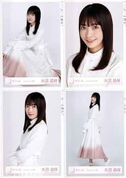 櫻坂46 4thアニラ ライブ衣装 生写真 大沼晶保 直筆 座り 櫻坂46 大沼