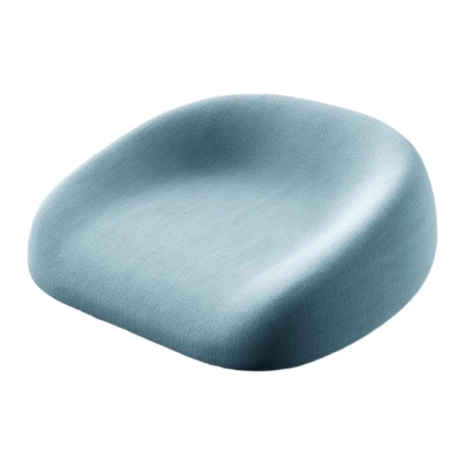 Child Heightening Seat Pad High-Density Sponge Fill Kids Chair Booster Pad Young Child Dining Booster Seat Non-Slip Bottom, Blue, 6-8cm-image-49