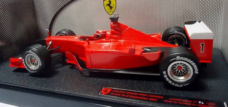 【カスタム】1/18 フェラーリ F2001 イタリアGP シューマッハ basque_gprepgp168awd