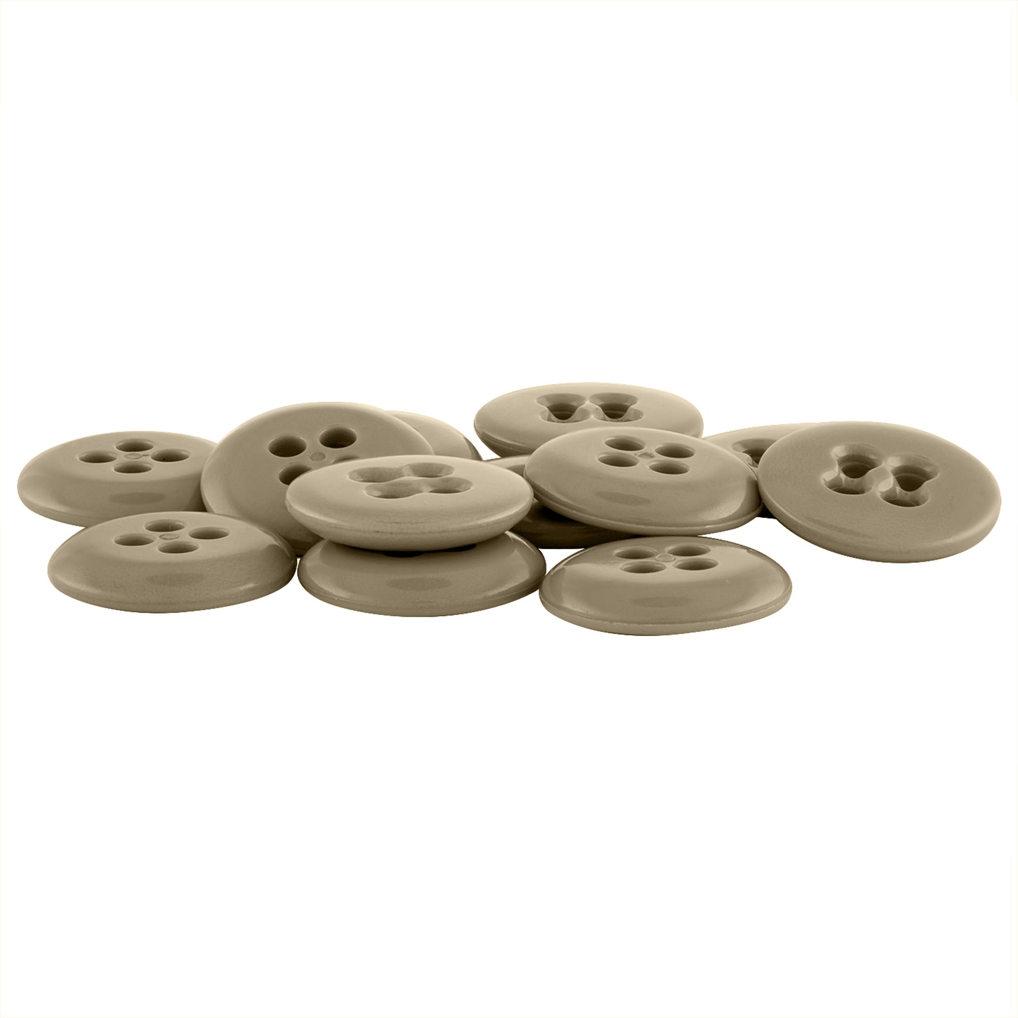buttonmode Universal Suspender botones para pantalones, 17 mm 12 unidades