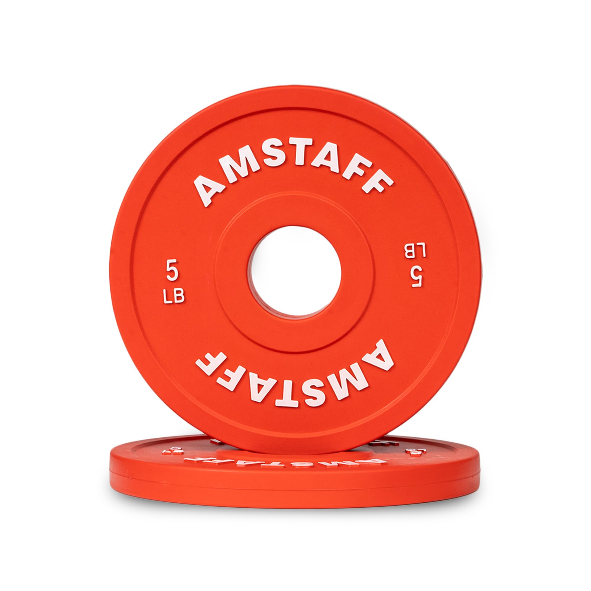 AmStaff Fitness Change and Fractional Plates - Weightlifting & Strength Workouts Gear for Incremental Gains, Standard 2" Hole Diameter for Standard Bars - Sold in Sets & Pairs