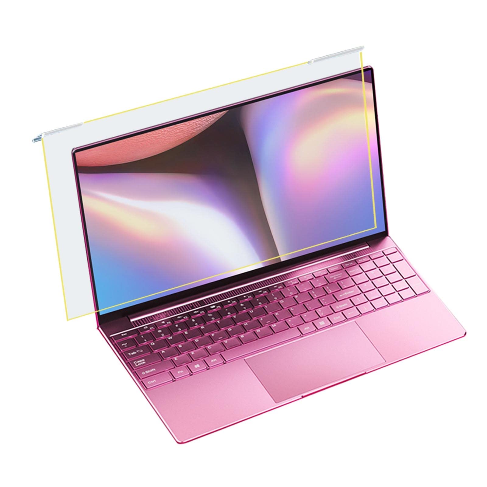 Pellicola Protettiva Anti-Luce Blu per Laptop, Pellicola Protettiva Trasparente HD per Schermo del Computer, Pellicola Protettiva per Schermo con Attacco A Sospensione, S,Diagonal-14in/35.5cm