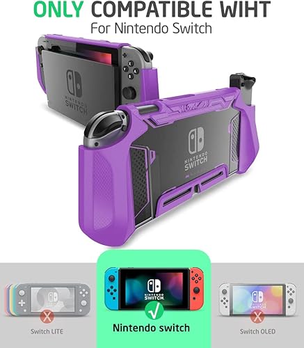 Miniatura 2 de Mumba - Funda compatible acoplable con Nintendo Switch Blade Series de poliuretano termoplástico con agarre ergonómico y cómodo