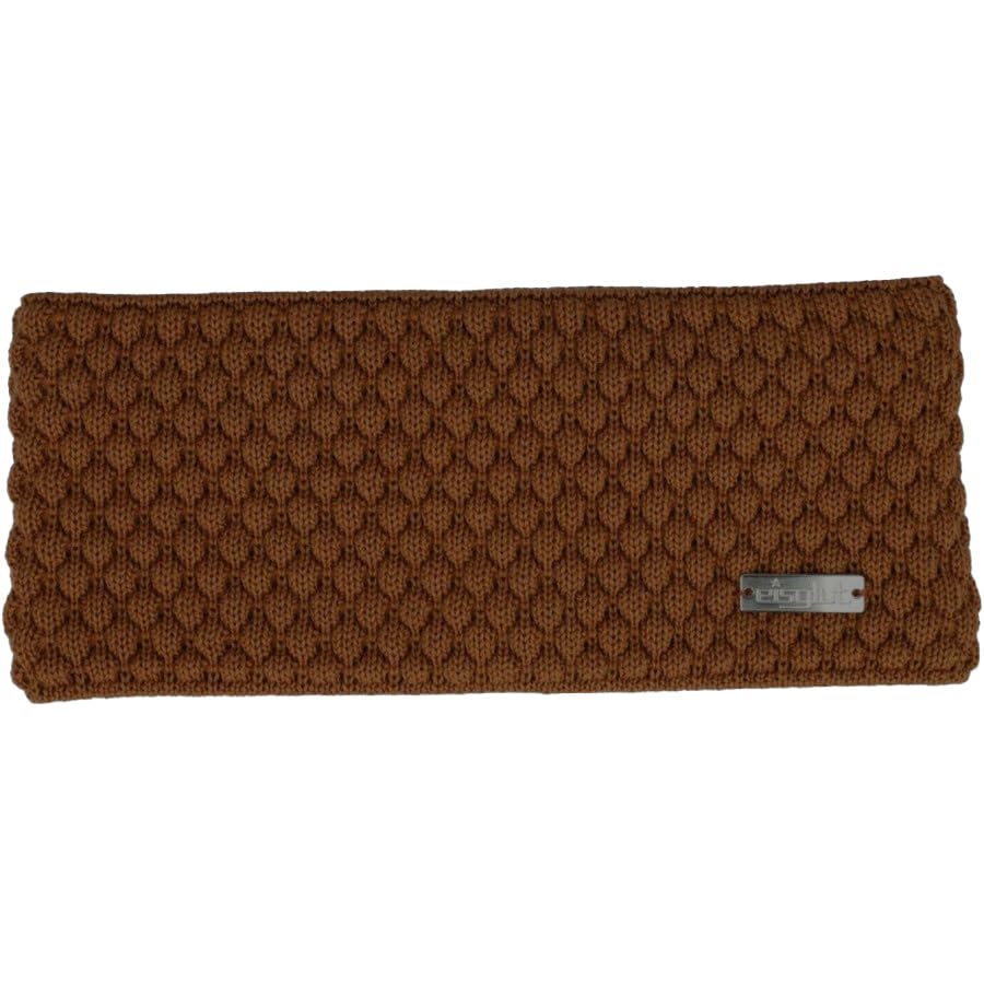 Eisglut Stirnband Minal Merino, karamell