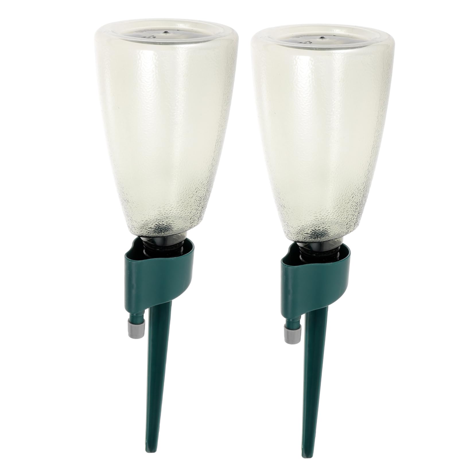 OFFSCH 2Sets Self Watering Spikes Automatic Garden Watering System for Indoor and Outdoor Plants Drip Irrigation Planter Insert for Potted Plants Hydroponics and Hanging Baskets