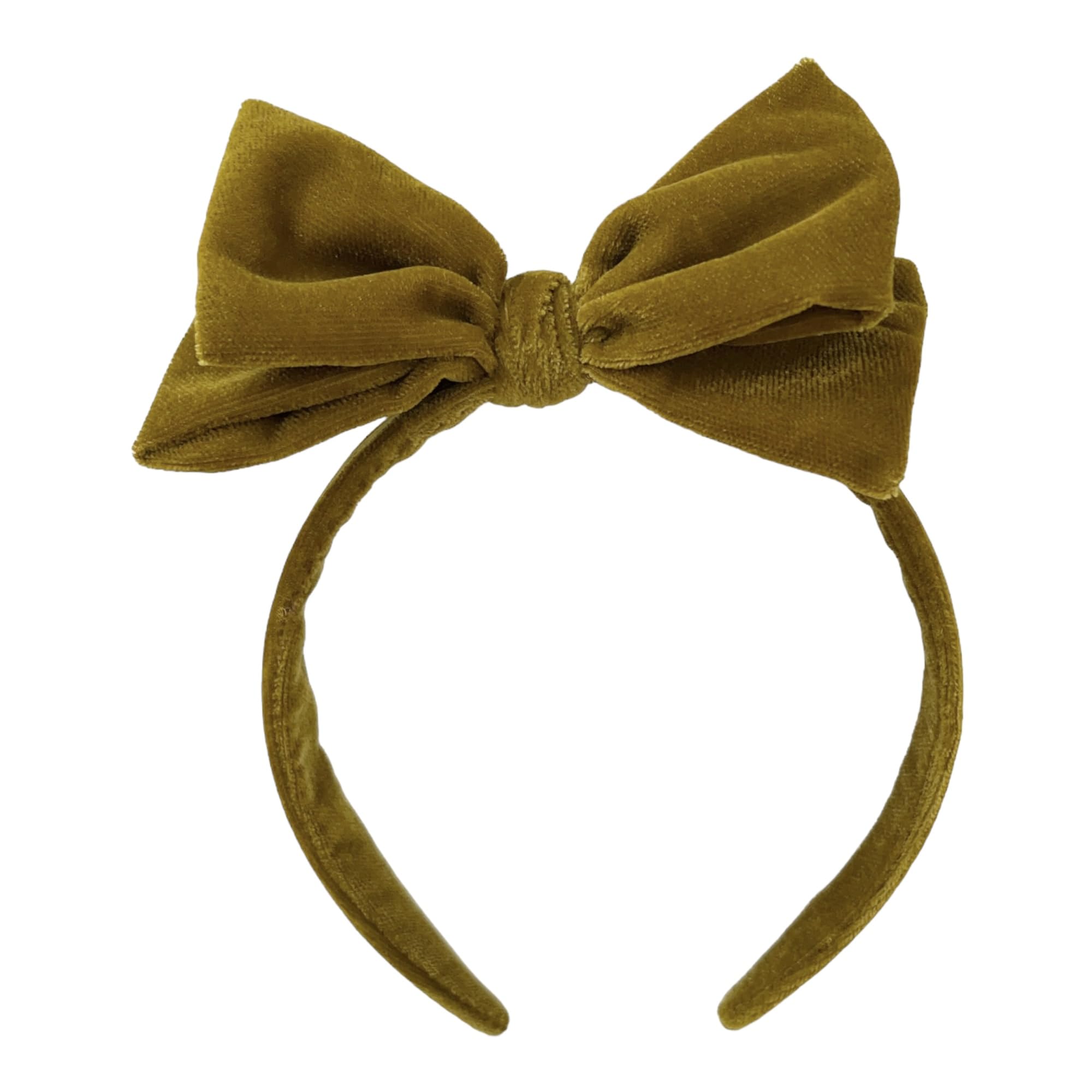 Leonyvie Velvet Headband Hair Bow (Mustard Yellow) (B0CRVZJ917) Amazon Price History, Amazon Price Tracker