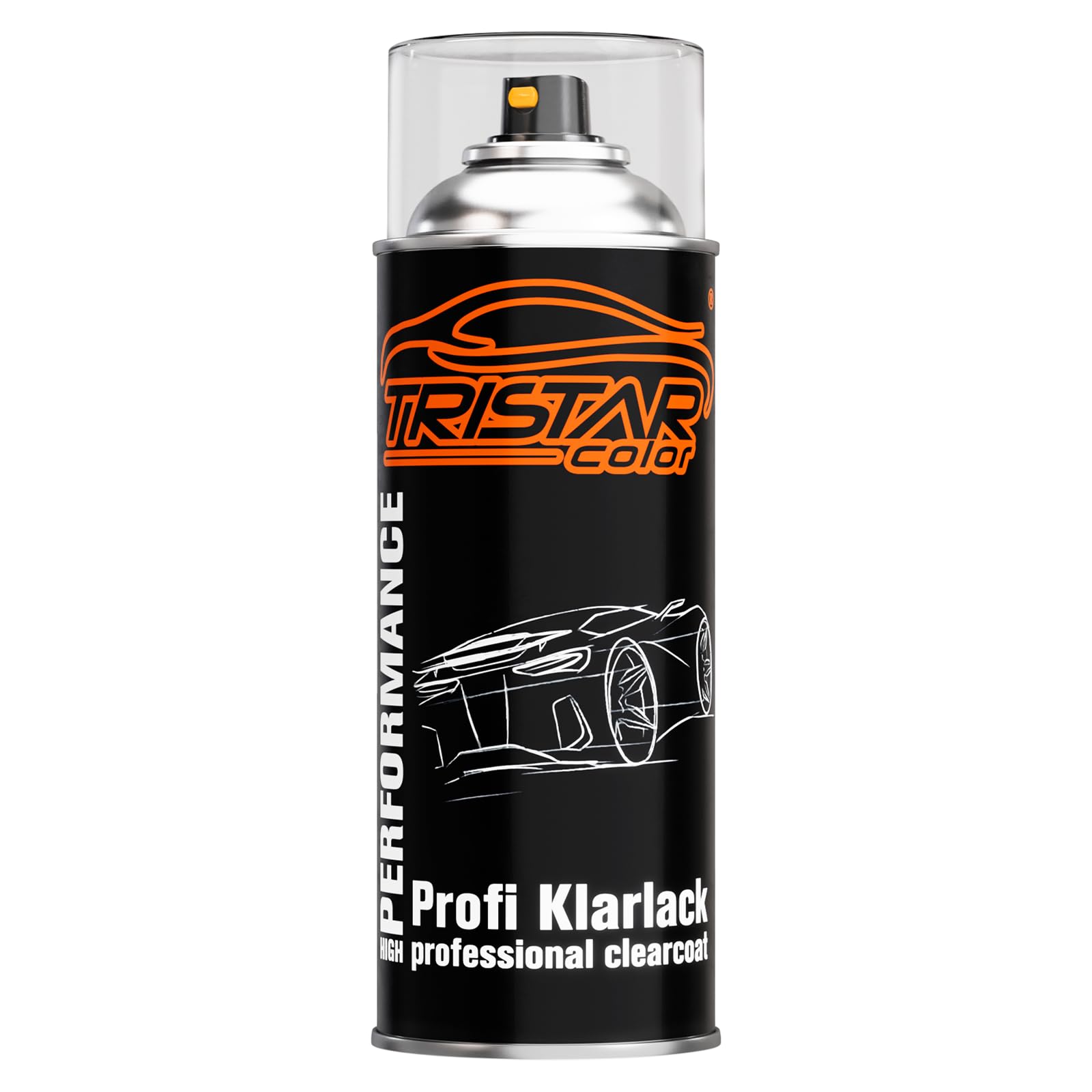 TRISTARcolor Spraydose Profi KLARLACK GLÄNZEND 400 ml Autolack Sprühdose