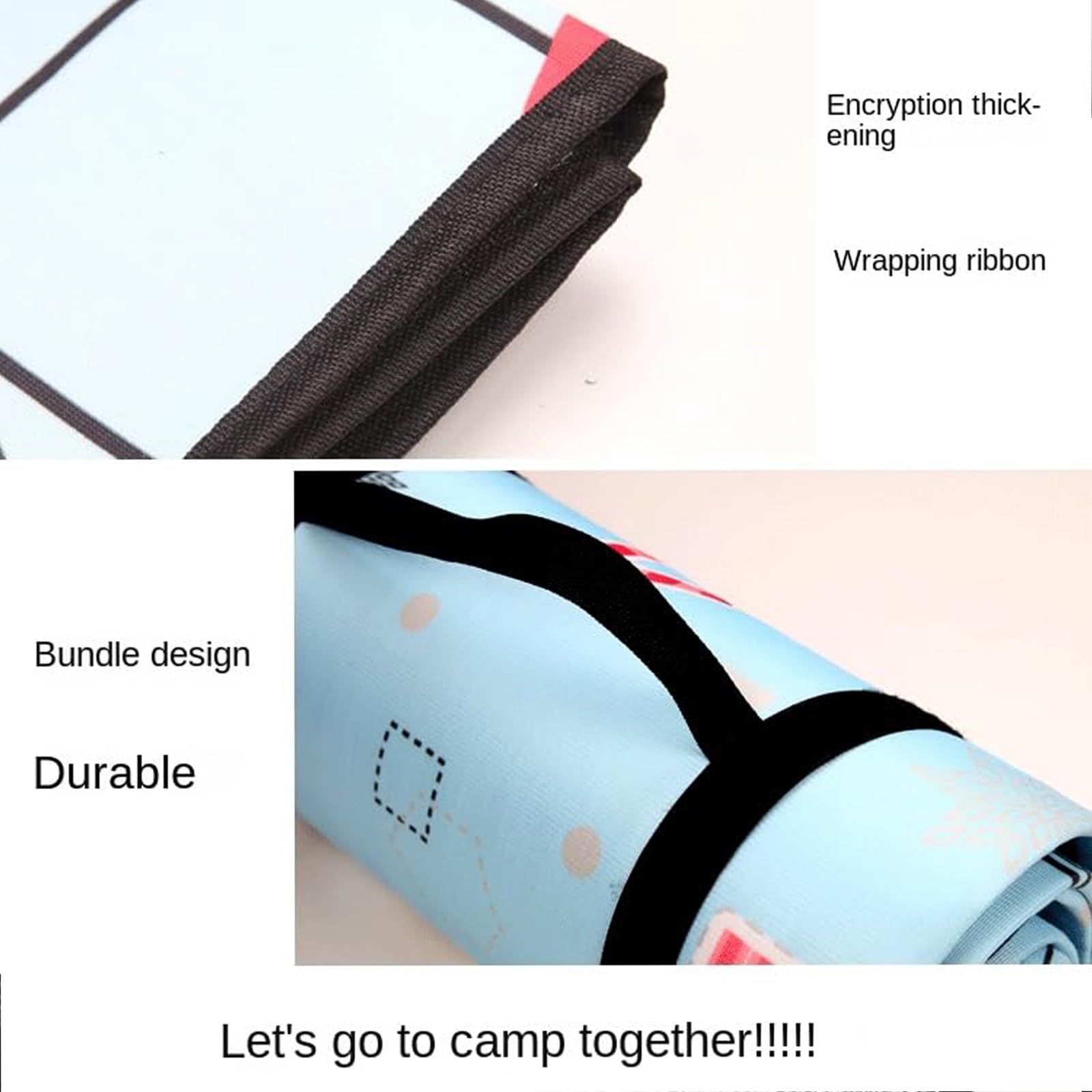 Mantas Picnic, Manta Playa, Ligera Impermeable Resistente Arena Lavable MáQuina Plegable, para Viajes Acampadas Senderismo Picnic(Gray,150 * 150cm)