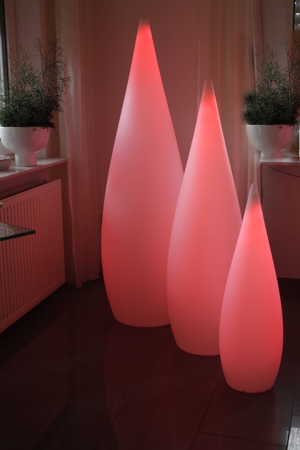 Arnusa Oasis Lights Pie Cono lámpara diseño Bombilla con Mando a Distancia y función de batería LED